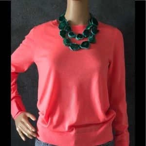 Banana republic coral sweater